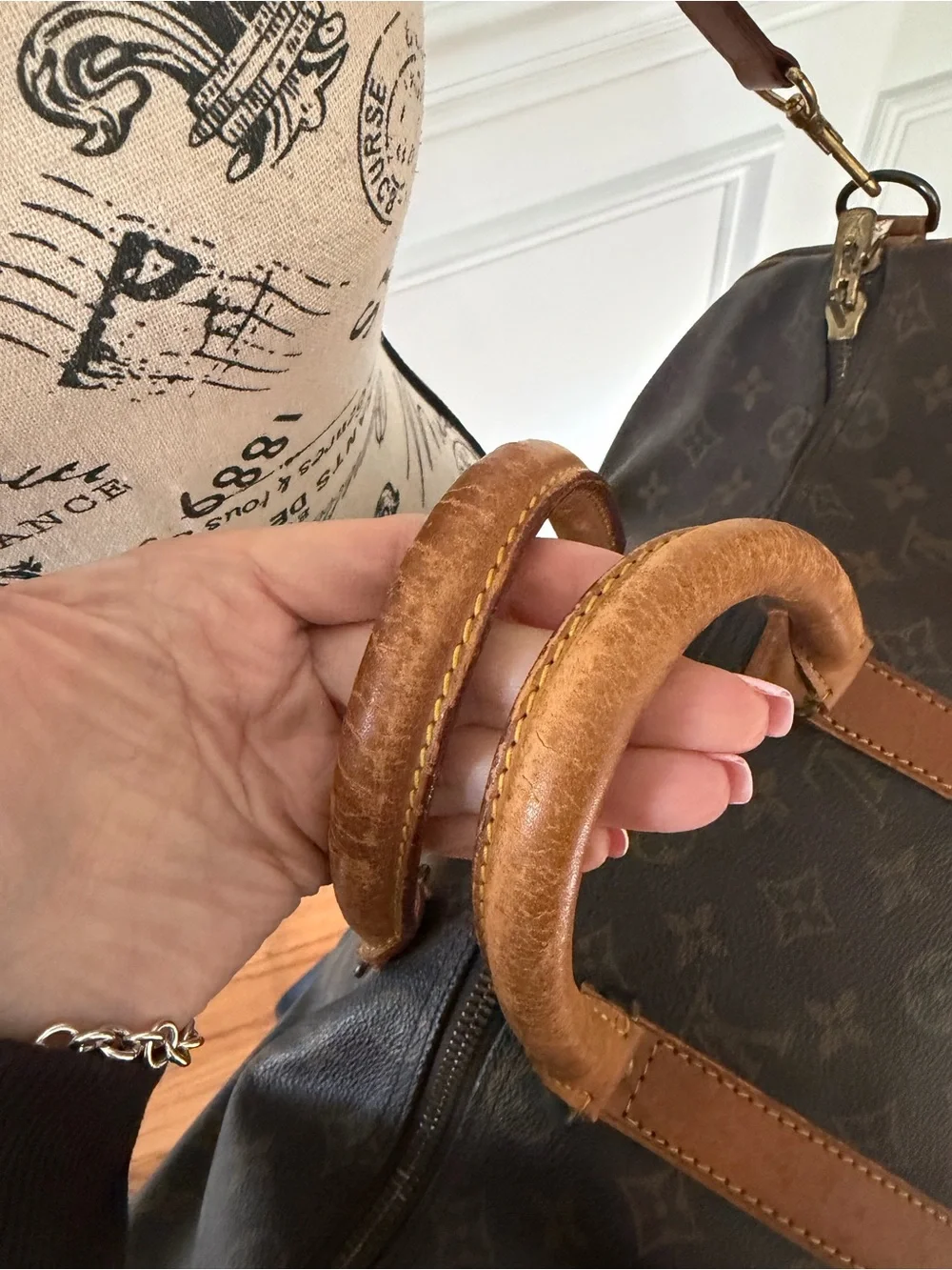 Louis Vuitton Monogram Keepall Bandoulière 45